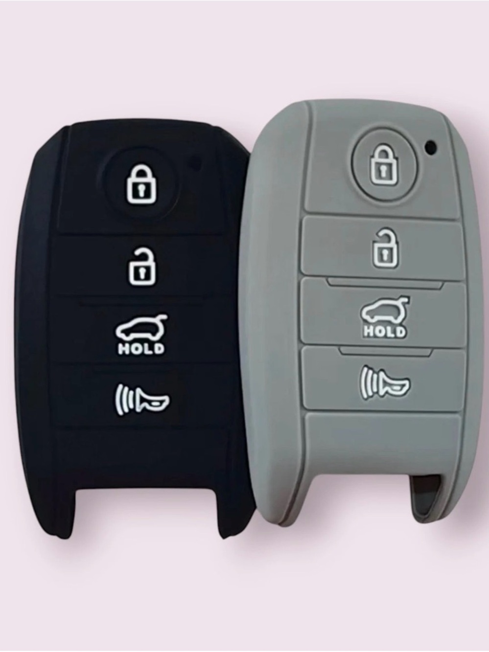 Silicone Rubber Key Fob (4 Buttons) 2013-2018 Kia Forte SORENTO SOUL
